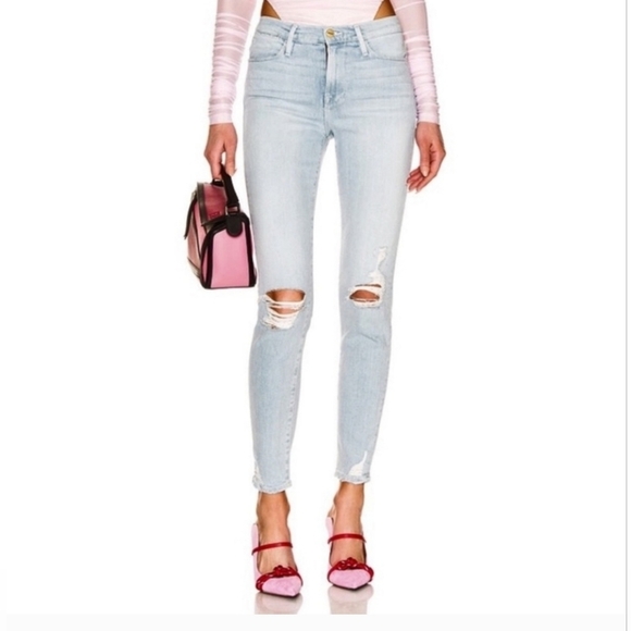 Frame Denim Denim - NWOT FRAME Le High Rise Skinny Jean Rush Wash